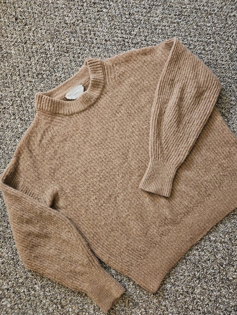 Everlane The Alpaca Cacoon Sweater Xs - Picture 2 of 6